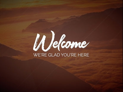 Brand New Day Welcome