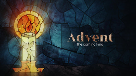 Nativity Glass Advent Still