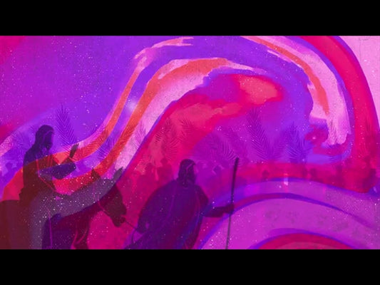 Biblical Brushes: Easter Motion Background 1