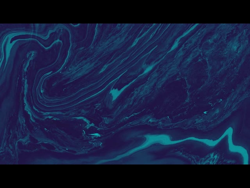 Acrylic Teal Marble