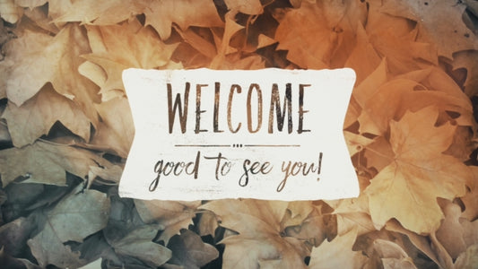 Fallen Leaves Welcome