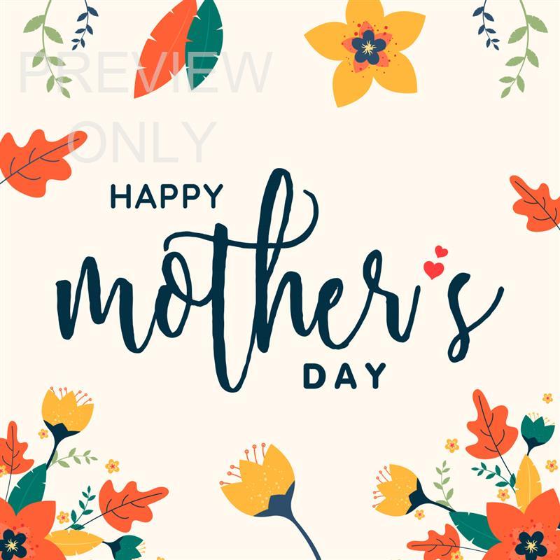 Happy Mother's Day 2: Social Graphic Title
