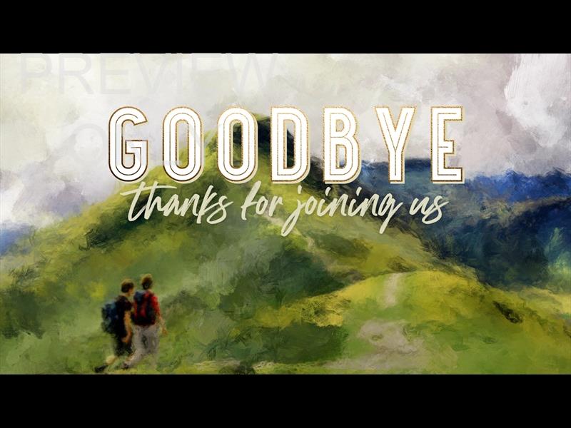 Great Adventures Goodbye Still