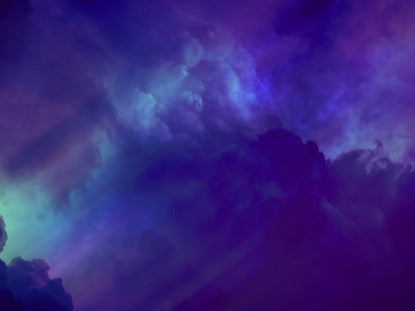 Moody Blue Clouds