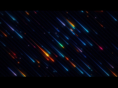 Fiber Optic Warm Rainbow D