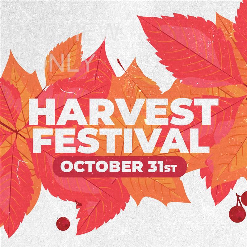 Harvest Festival - Social Graphic Main