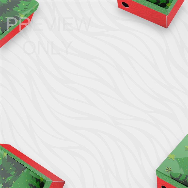 Christmas Shoebox Drive Social Graphic Blank