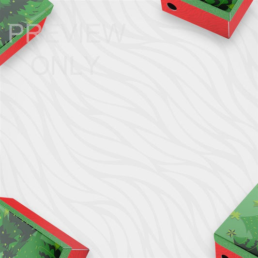 Christmas Shoebox Drive Social Graphic Blank