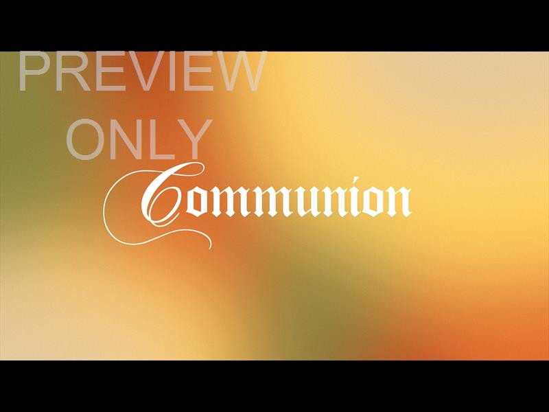 Autumn Gradients Communion Still