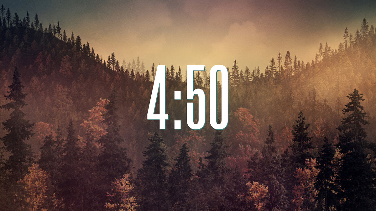 Ridgeline Fall Minimal Countdown