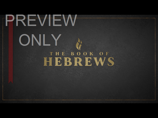 Hebrews - Black Still