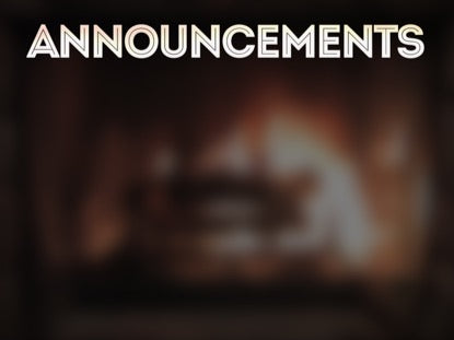 Christmas Fireplace Announcements Motion