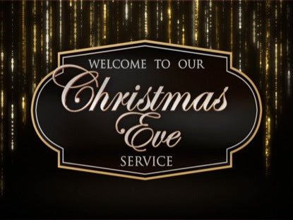 Sparkling Tinsel Christmas Eve