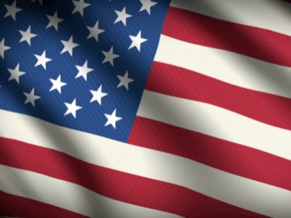 Patriotic Flag Loop 4