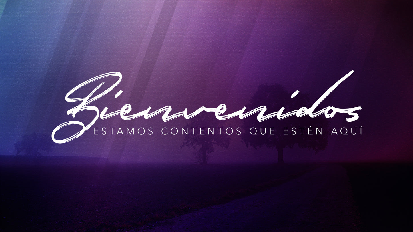 Autumn Mist Welcome Still Spanish