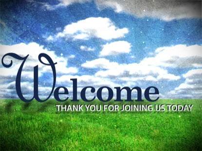 Welcome Sunny Cloud Field