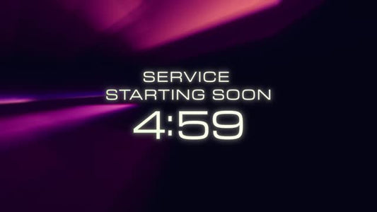 Transcendent Countdown Service Starting Soon