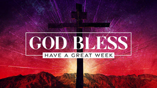 Vivid Easter God Bless Still
