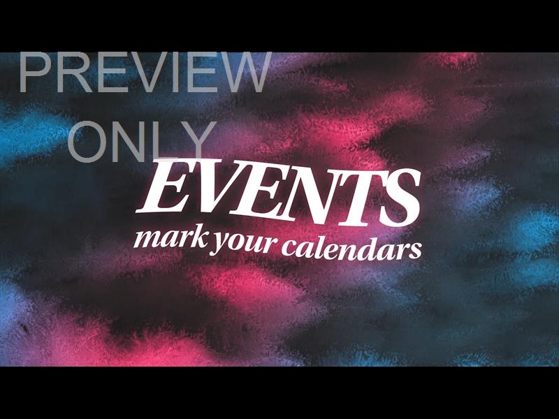 Vibrant Watercolors Events Still