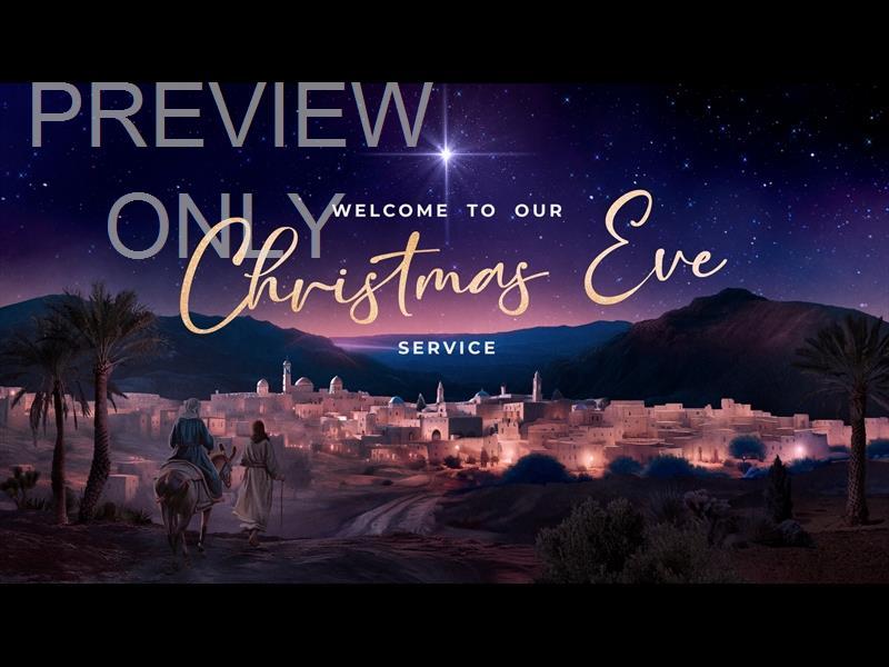 Christmas Journey Christmas Eve Still