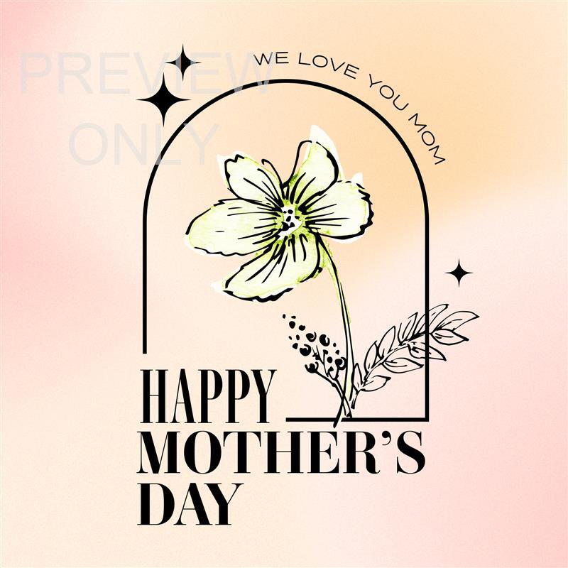 We Love You Mom Social Graphic Main