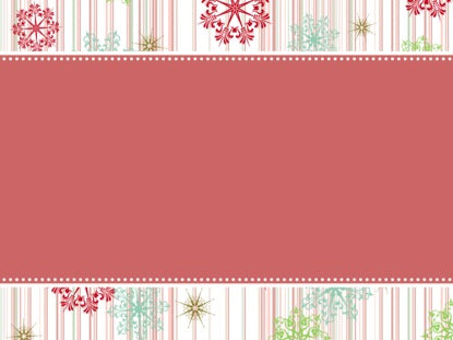 Vintage Holiday Fancy Red