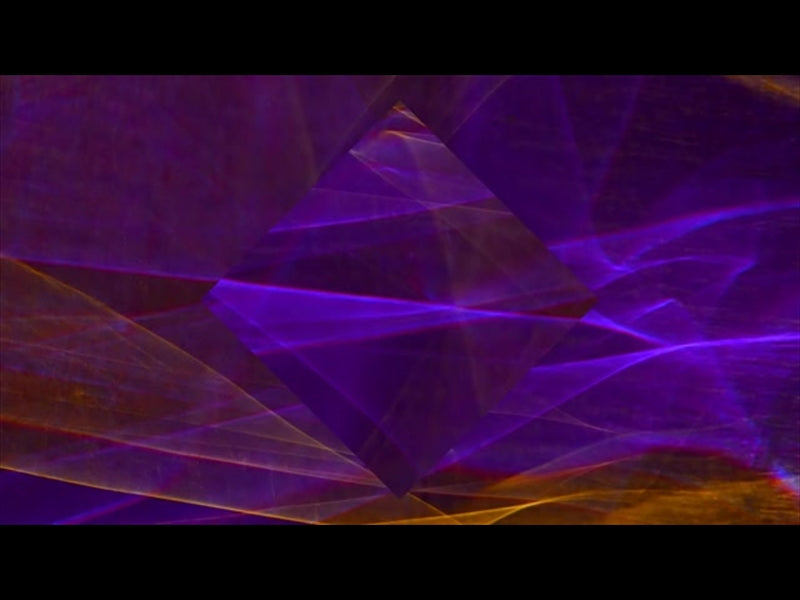 Diffraction Purple Orange Ribbons