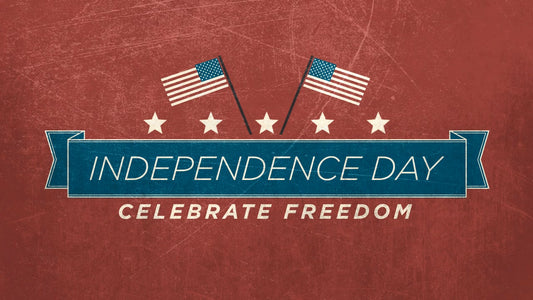 Vintage Independence Day Title