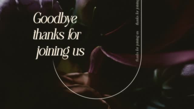 Beauty And Strength Goodbye