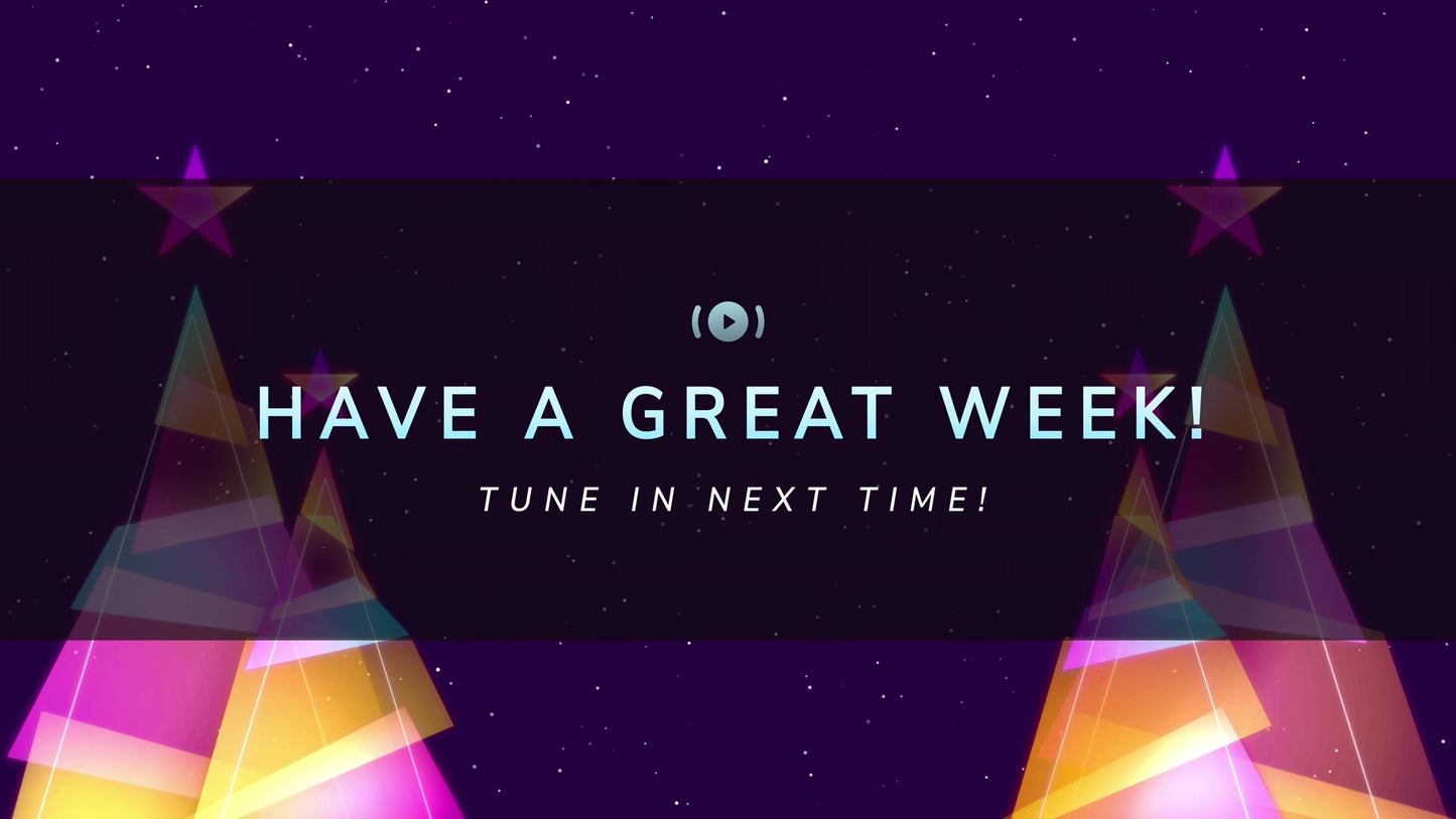 Retro Christmas Exit Stream Still