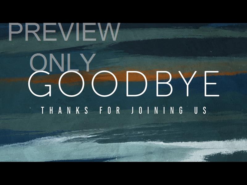 Sea Glass Goodbye