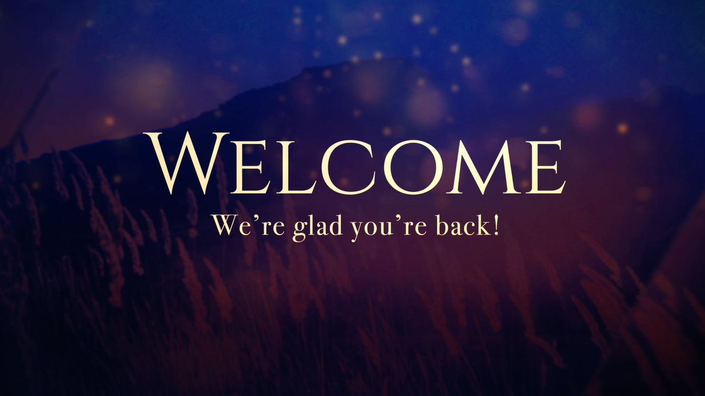 Floating Lights Welcome Still