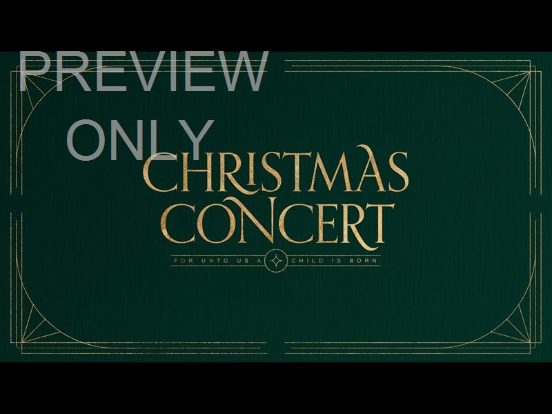 Christmas Concert Title Still