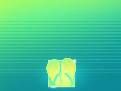Summer Vaporwave Aqua Icon