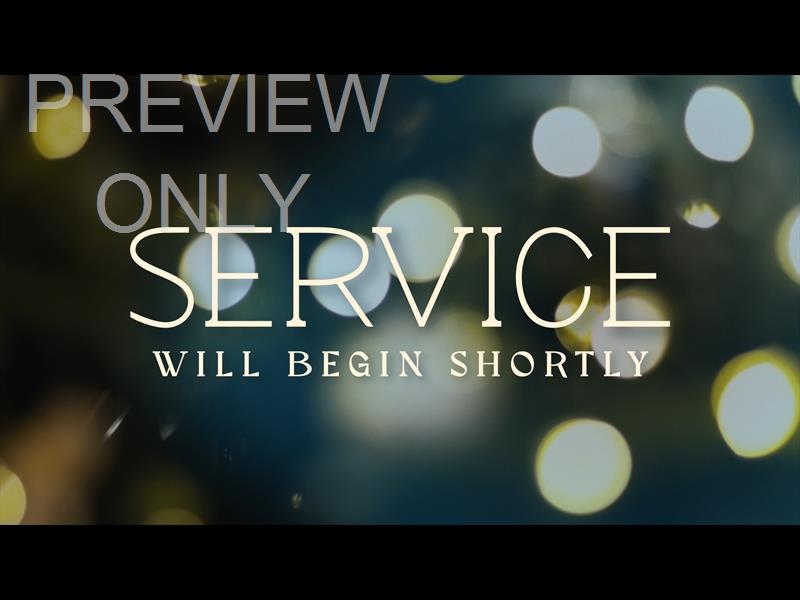 Bright And Beautiful Service Still
