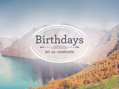 Icelandic Range Birthdays