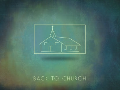 Back To Church Colorful Motion