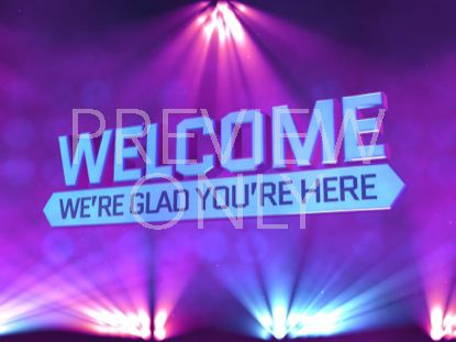 Stage Lights Welcome