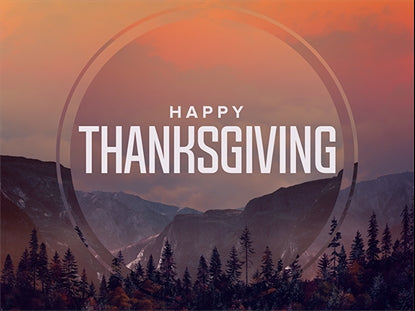 Horizon Fall Thanksgiving