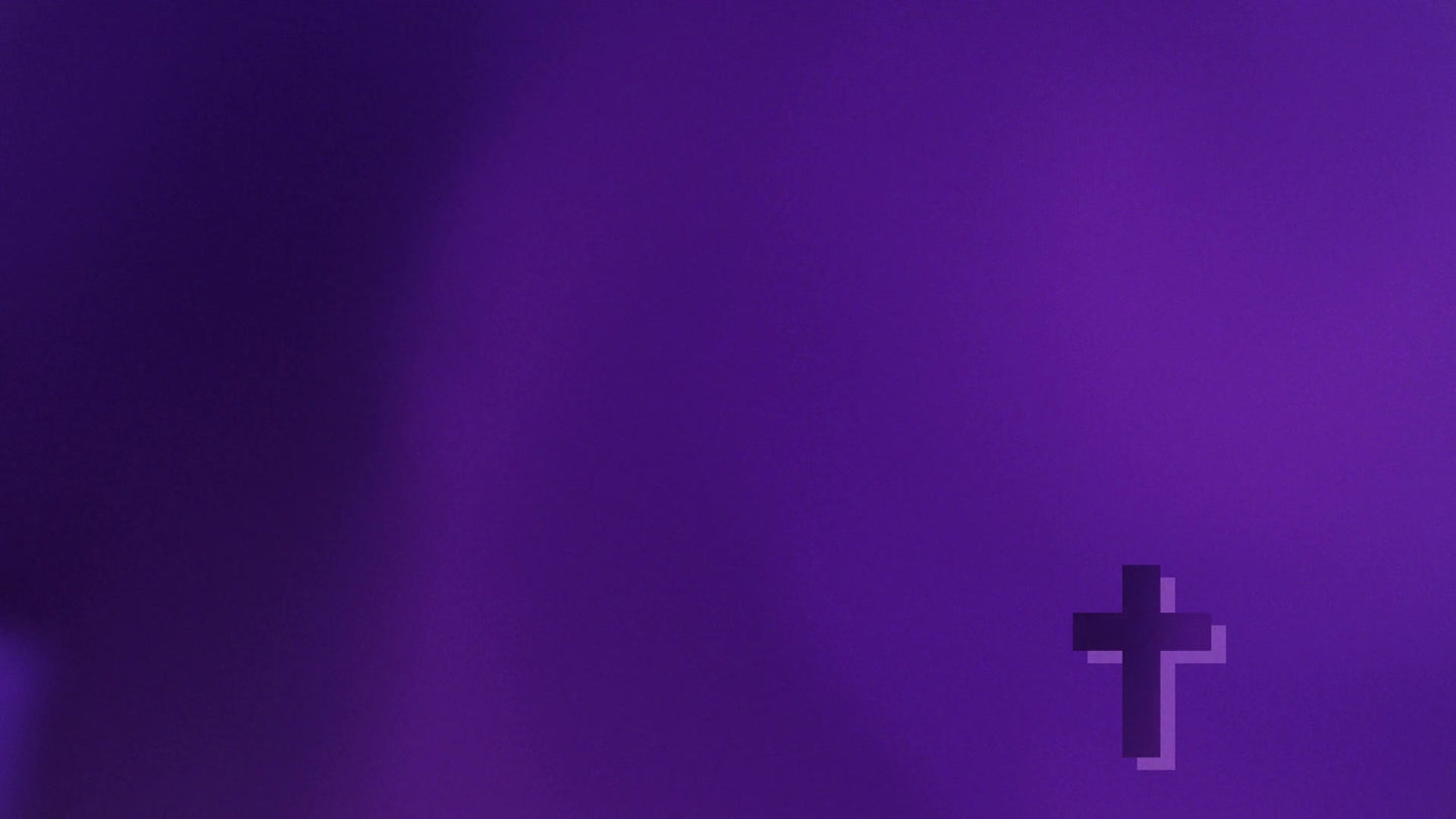 Color Cross Purple Fog Still