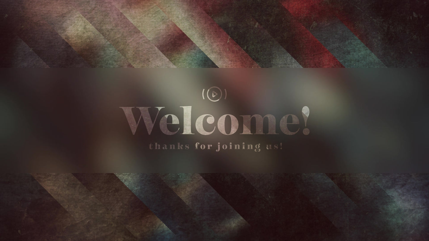 Muted Stripes Welcome Stream Still
