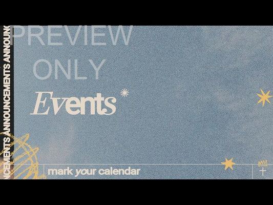 Concrete Vision Events Still