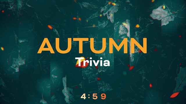 Autumn Memories Trivia Countdown