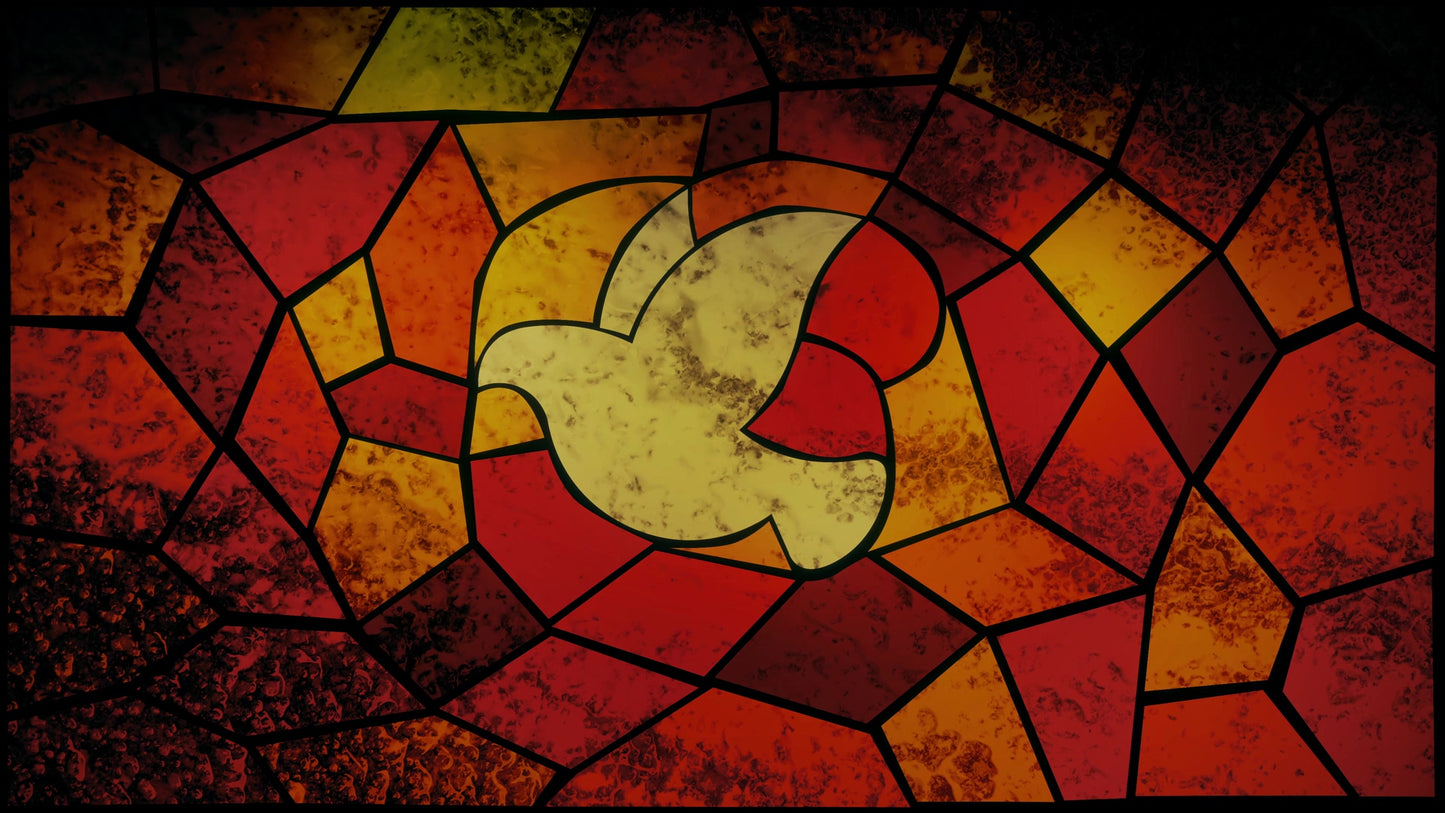 Iconic Glass Dove Still