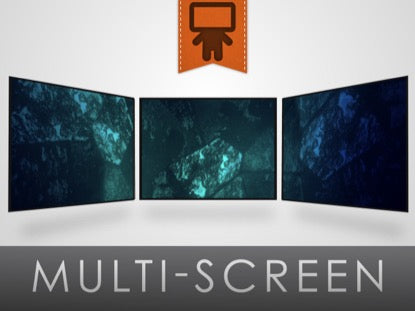 Stained Glass Motion 3 Triple Wide