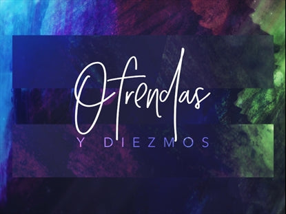 Beautiful Easter Offering Motion - Spanish