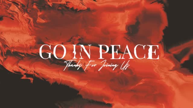 Consuming Fire Go in Peace