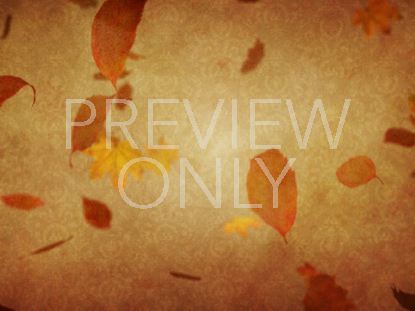 Vintage Thanksgiving Falling Leaves