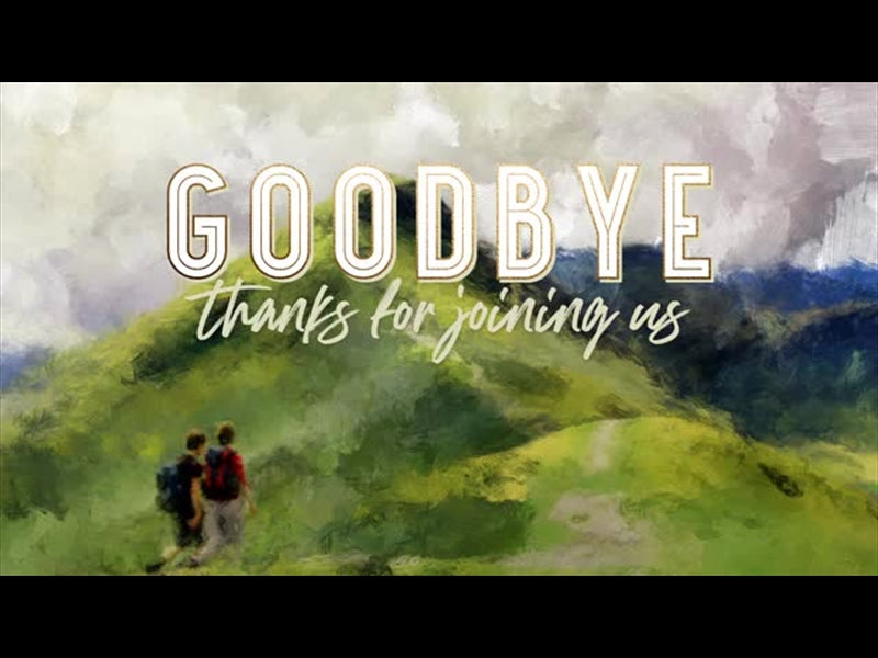 Great Adventures Goodbye