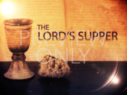 The Lords Supper Title